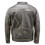 (S) Mens Black Rub Off Leather Racing Biker Jacket 3