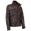 (5XL) Men's Brown Leather Biker Motorcycle Jacket 2