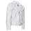 (M) Mens White Brando Motorcycle  Hide Biker Jacket 4