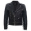 (XL) Men FRINGE Hide Leather TASSELED Motorcycle Jacket 1
