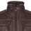 (3XL) Mens Leather Biker Jacket Distressed Motorcycle 4