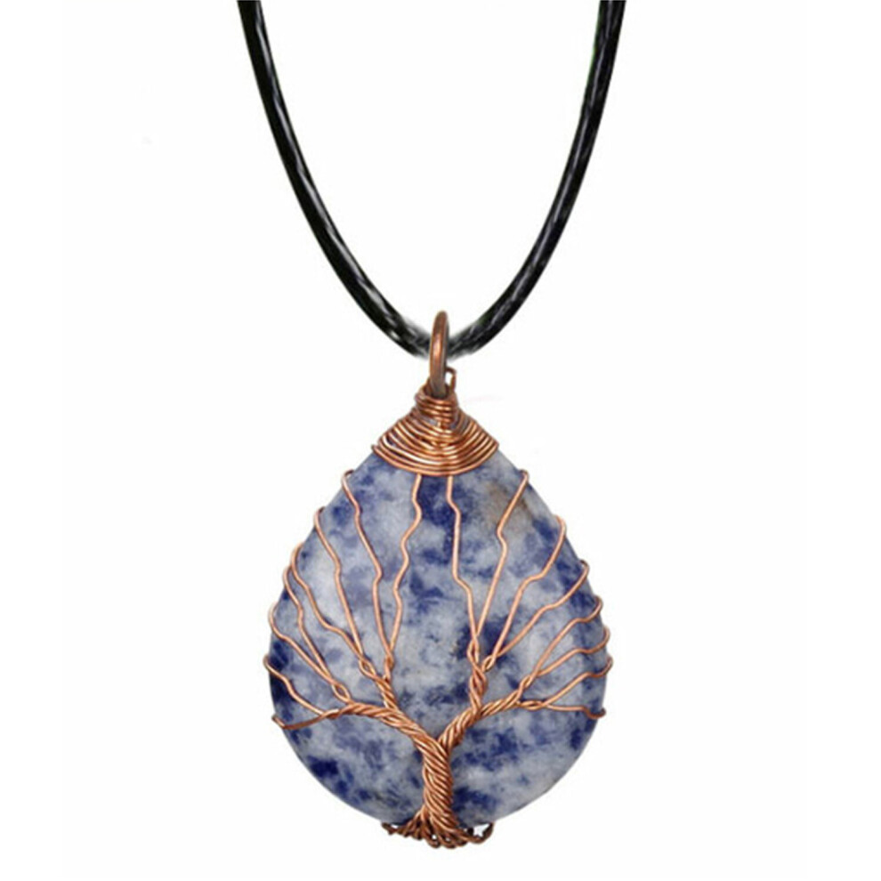 (Purple) Tree of Life Pendant Necklace