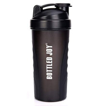 Protein Shaker Bottle 800ml Shaker Cup with Mixer Ball BPA Free Plastic Leakproof Sports Water Bottle for Fitness Sports and Travel Non-Slip Mix