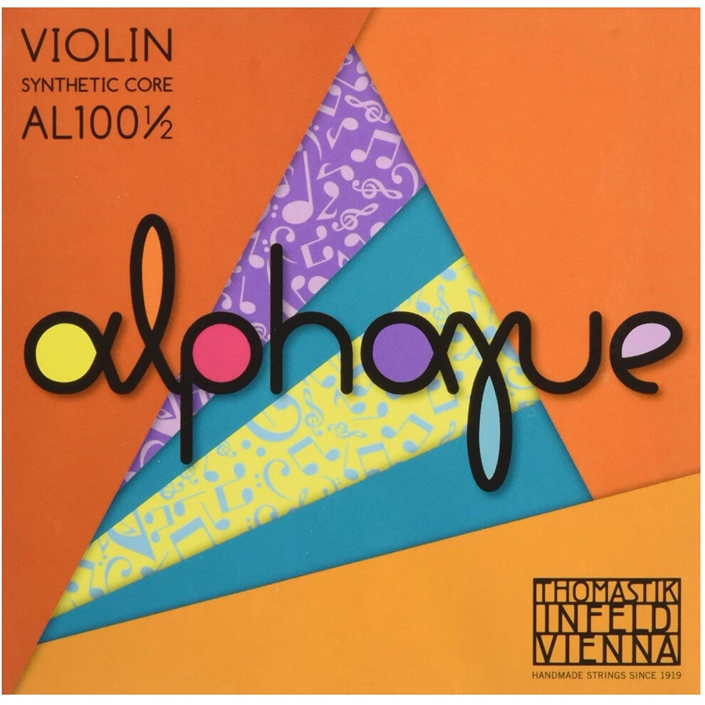 Thomastik Strings for Violin Alphayue Nylon Core Set 1/2, Scale 283mm/11.1âÅ