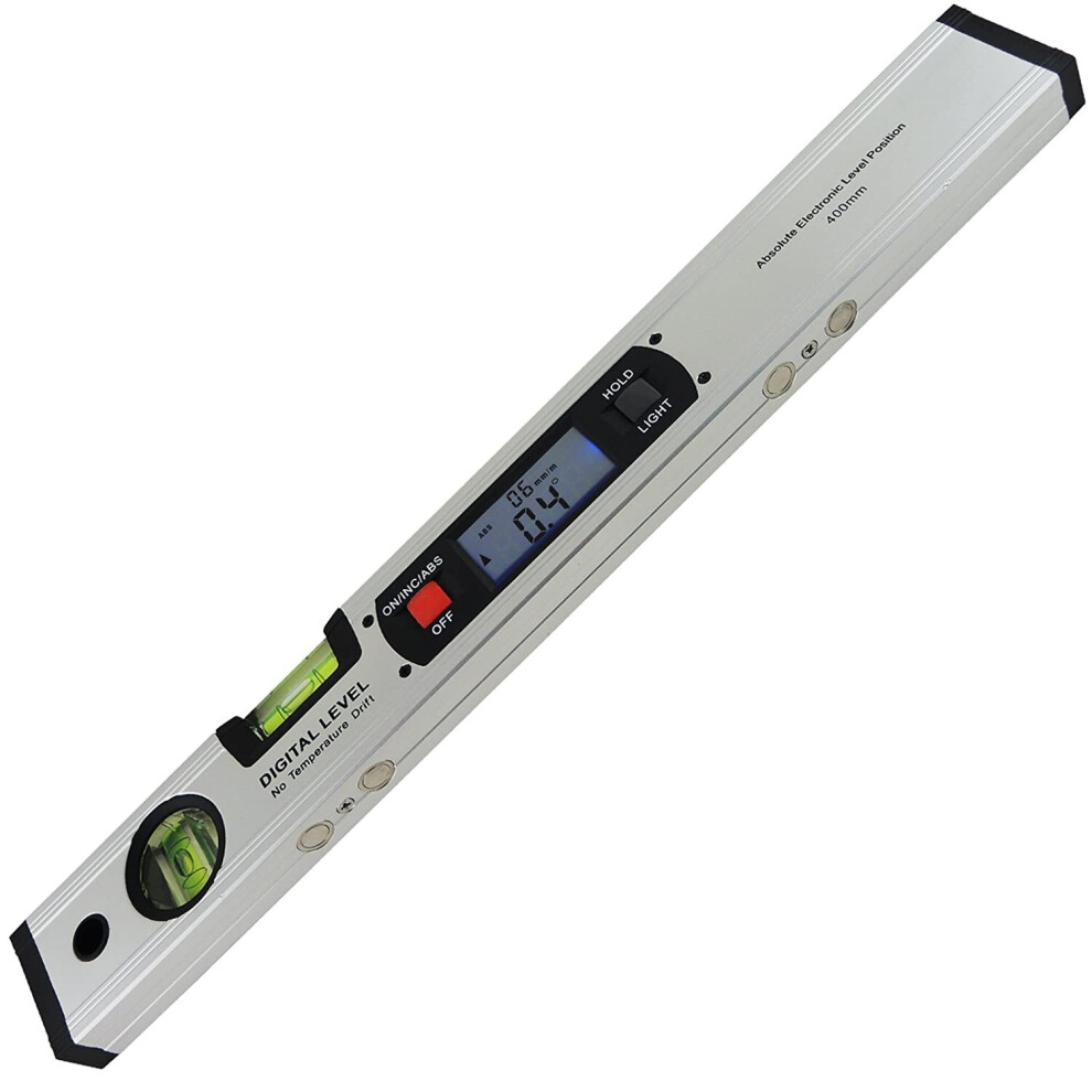 42Cm Long Digital Level Inclinometer With Magnets/Backlight/Vertical & Horizontal Spirit Bubble, Angle Finder Ruler Protractor 701936209191