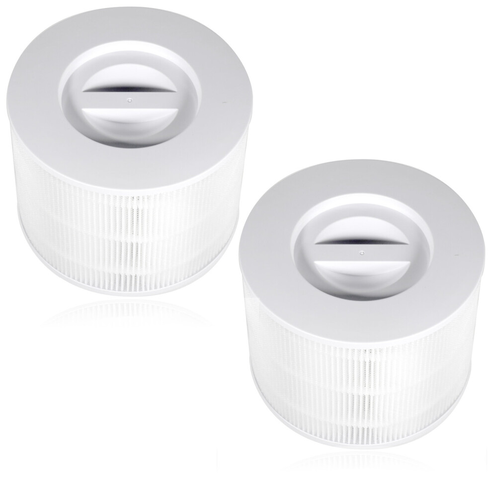 Filter for LEVOIT Air Purifier Core 300 300S 3-in-1 HEPA Carbon White x 2