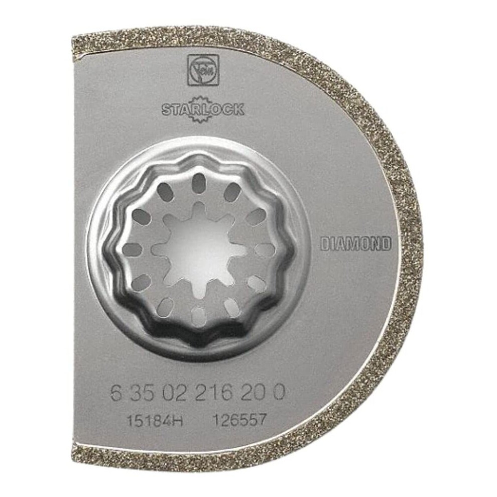 Fein 63502216210 Segmented Diamond Tipped Saw Blade, Colour Coded