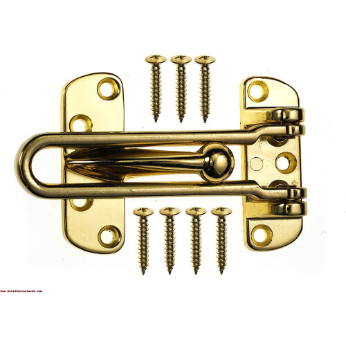 ERA 789-32 Door Restrictor with Brass Effect
