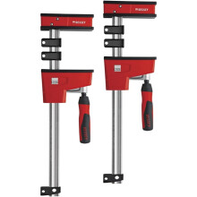 Bessey KRE30-2K Body Clamp Twin Pack, Red/Silver, 1
