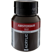 Amsterdam Acrylic Colour 500ml bottle VANDYKE BROWN