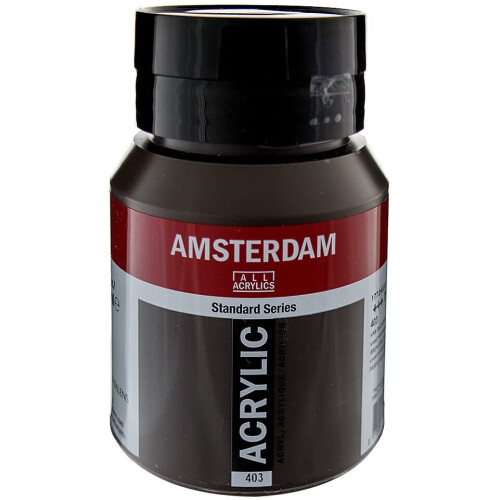 Amsterdam Acrylic Colour 500ml bottle VANDYKE BROWN