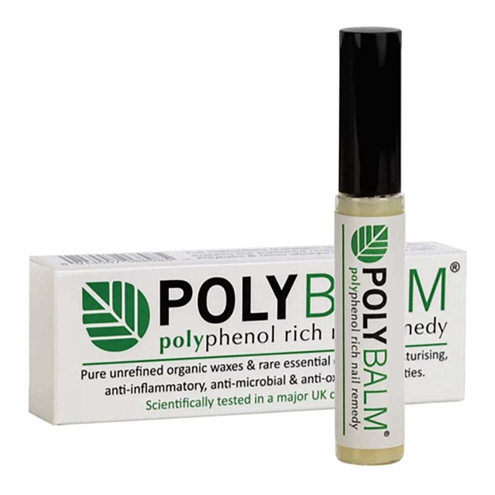 Polybalm Topical Nail Application | Scientifically Tested and Proven | Only Pure Plant Based Ingredients | Made by a Trusted UK Company | Nail Health