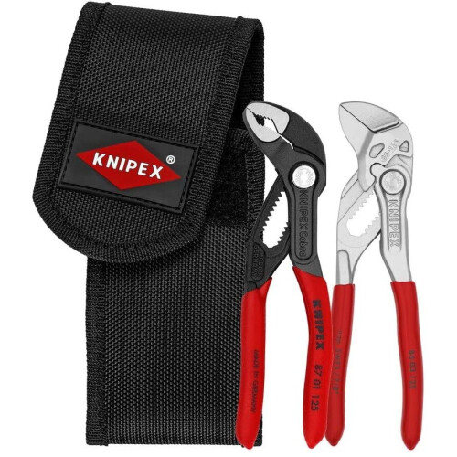 KNIPEX Mini Pliers Set 00 20 72 V04 (Product on self-service card/in a blister)