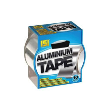 Silver Aluminium Tape 48mm X 10 Metres Many Uses! Temporary Exhaust pipe repairs Backing material in car panel repairs Seals joints of heating and