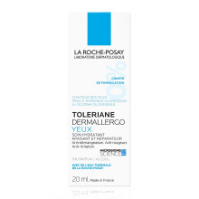 La Roche-Posay Toleriane Dermallergo Yeux 20ml – Soin Apaisant Anti-Rougeurs &amp; Anti-Démangeaisons