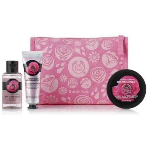 The Body Shop Body Shop Soft British Rose Delights Bag