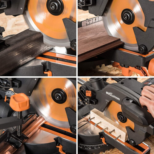 Evolution Power Tools R185TCT-20MS (Rage) Multi-Material TCT Blade Cuts Wood, Metal and Plastic, 185 mm 2