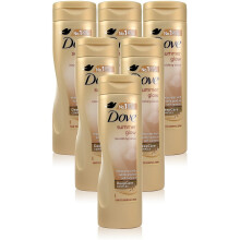 6x Dove Summer Glow Body Lotion for Fair to Medium (MEDIUM) 250ml by Dove