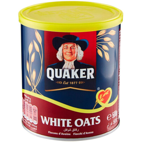 QUAKER White Oats, 500 g 1