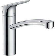 hansgrohe Logis kitchen tap 160 mm high with 360° swivel spout, chrome 71832000