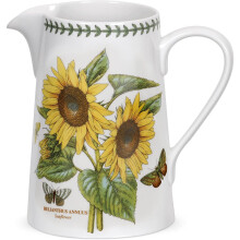 Portmeirion BGSU72500 Botanic Garden Bella, Sunflower Motif 3 Pint Jug, Ceramic, Multicolor