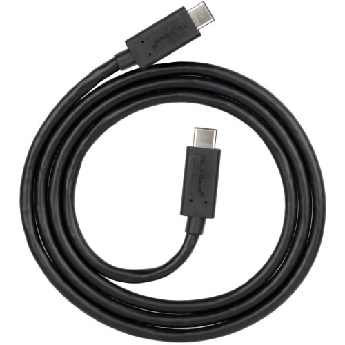 Techgear TECHGEAR USB-C to USB-C 3.1 10Gbps Fast Charging & Data Transfer Cable (3.3ft/1m) Both Ends USB Type C, Compatible with MacBook Pro, iPad Pro 11 / Pro 2