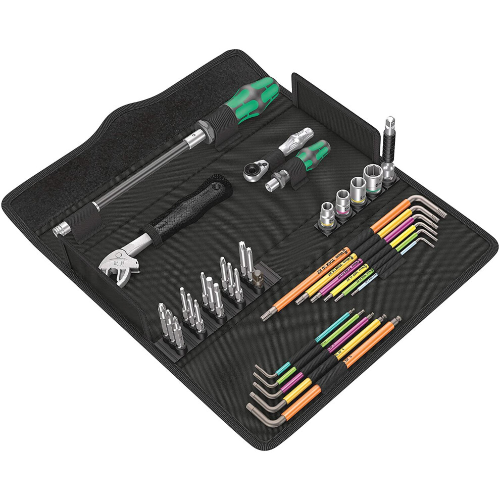 Wera Kraftform Compact F 1 Screw Tool Set for Window Builders 35 Pieces