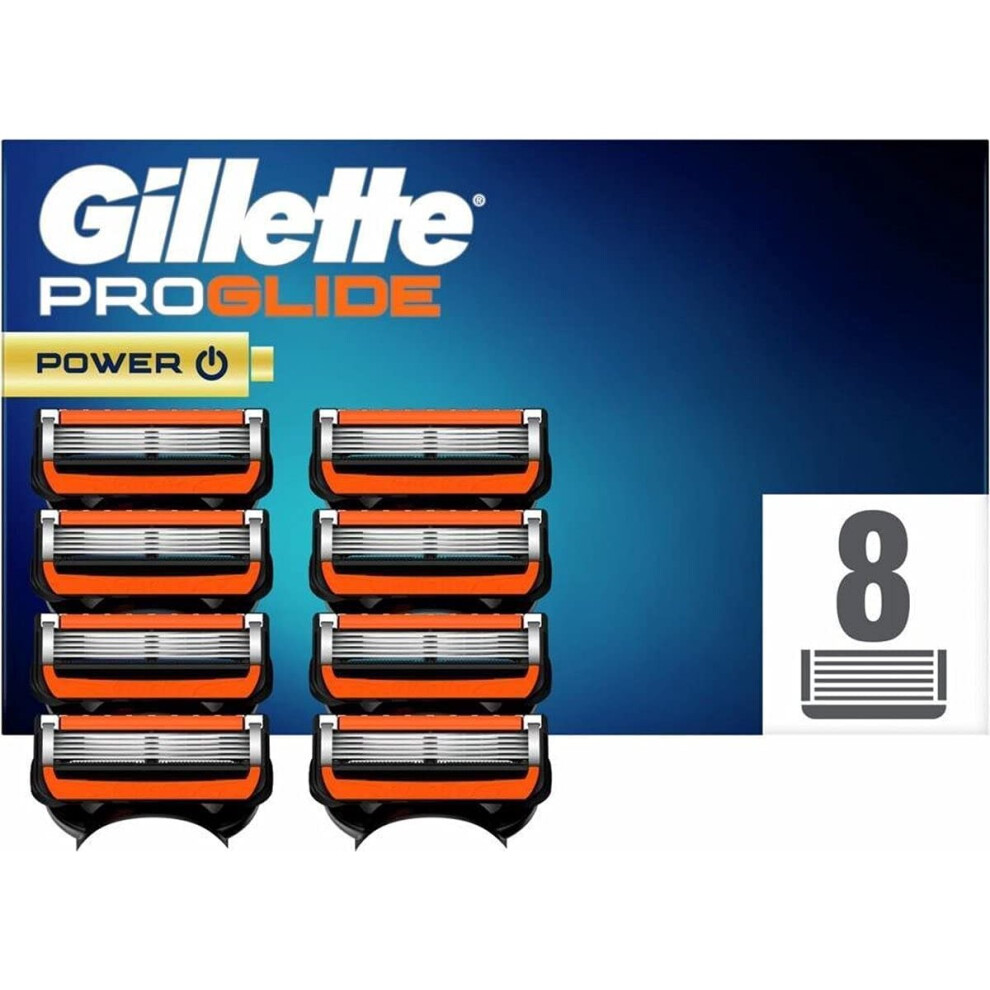 Gillette Fusion5 ProGlide Power Razor Blades For Men-image-OPC-P8YBRDN-NEW