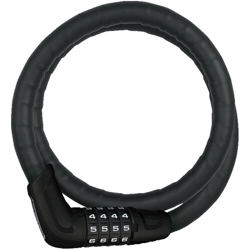 Abus ABUS 6615C/85/15 BK Padlock, Black, One Size