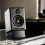 Audioengine DS1 Desktop Speaker Stands | Vibration Damping Tilted Silicon Tabletop Stands | Pair (small) 6