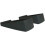 Audioengine DS1 Desktop Speaker Stands | Vibration Damping Tilted Silicon Tabletop Stands | Pair (small) 1