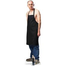 Star Cutouts Ltd SC1576 Martin Dad Friday Night Dinner Paul Ritter Lifesize Cardboard Standee/Standup with Free Mini Cutout, Multi Colour