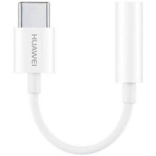 HUAWEI USB-C to 3.5 mm Earphone/Headphone Audio Jack Adapter - White