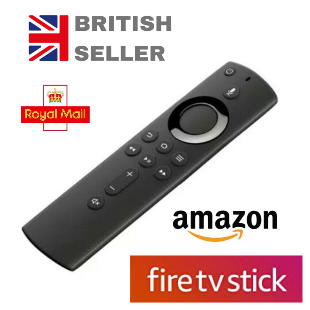 Replacement Voice Remote for Fire TV, Compatible with Fire TV Stick 2nd Gen, Fire TV Stick 4K and Amazon Fire TV 3rd Gen, Pendant Design - UK Seller