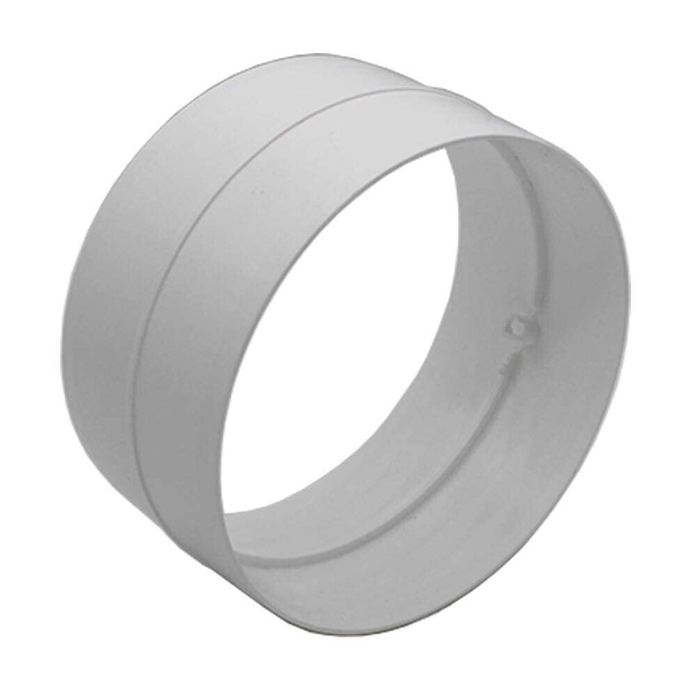 Kair Round Connector 125Mm - 5 Inch To Connect Duct Pipe Or Flexible Ducting Hose 5060272541651