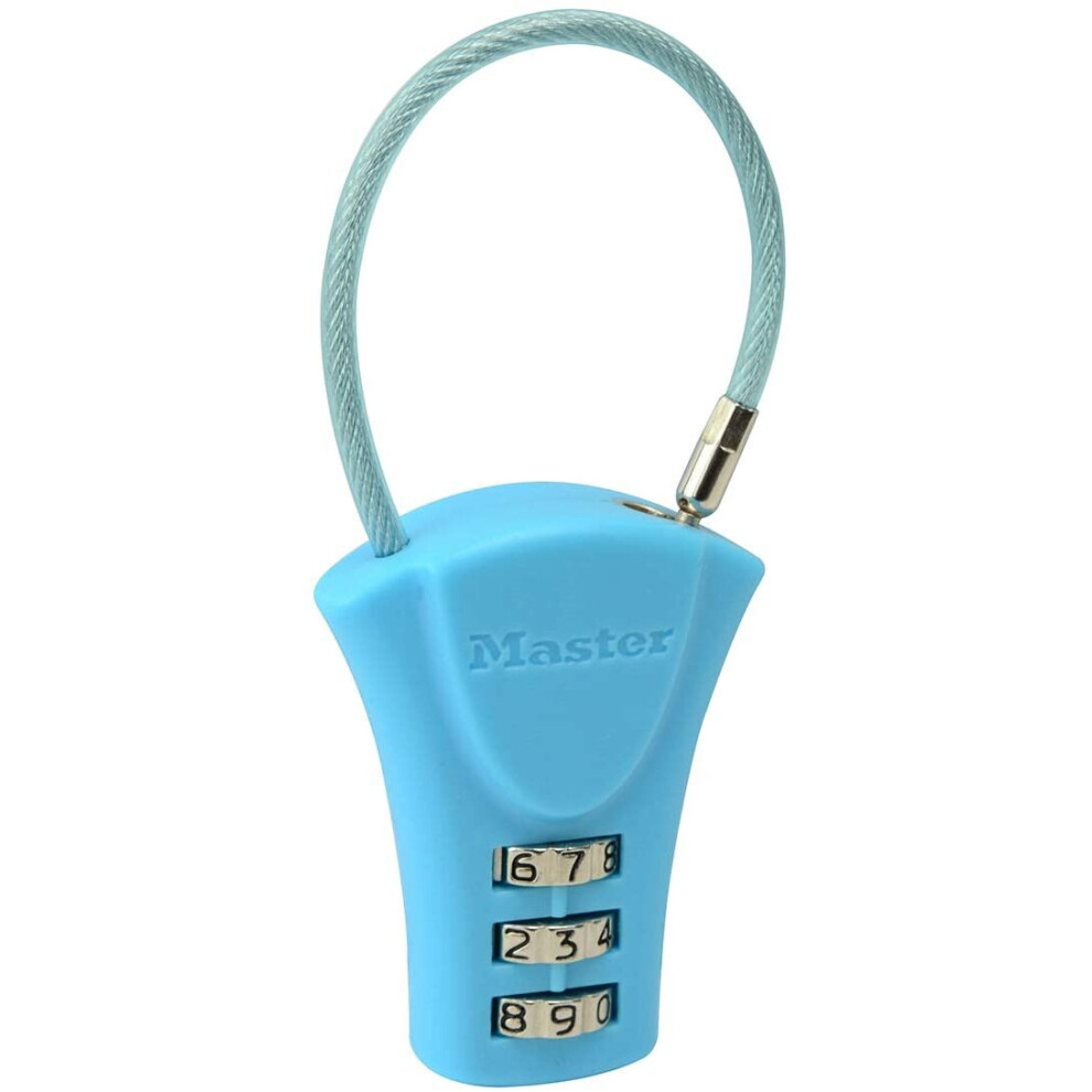 Master Lock 4623EURDAST Combination Padlock with Cable