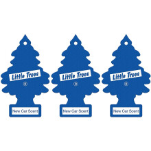 Little Trees Air Freshener Tree LTZ002 New Car Fragrance For Car Home Boat Caravan - Triple Pack