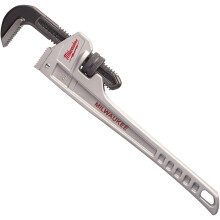 Alumiininen putkivarren avain 450 mm - MILWAUKEE - 48227218 - Valkoinen - Kierrejousipari - Ergonominen kahva