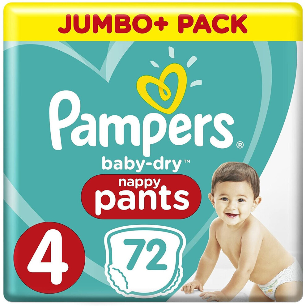 Pampers Baby-Dry Pants Size 4 Nappy Pants