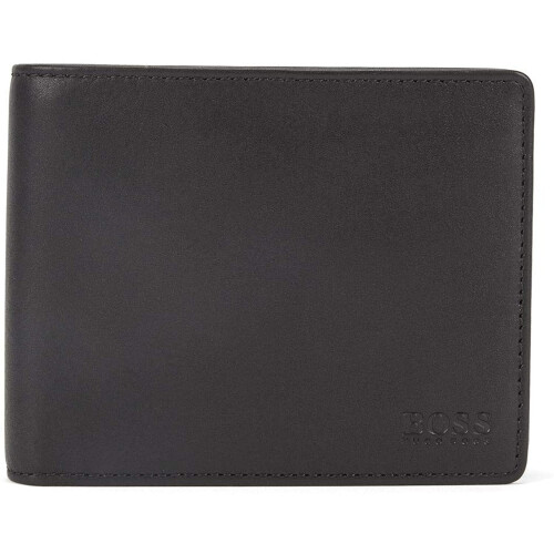 BOSS Mens Asolo Billfold wallet in smooth leather with coin pocket on OnBuy