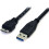 StarTech.com StarTech.com 0.5m (1.5ft) Black SuperSpeed USB 3.0 Cable A to Micro B - USB 3.0 Micro B Cable - 1x USB 3 A (M), 1x USB 3 Micro B (M) 50cm 1