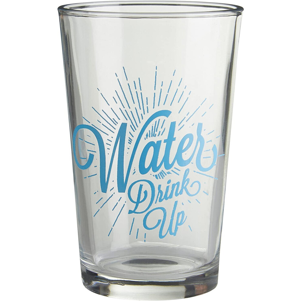 Premier Housewares Water Glass, Clear, 200 Ml
