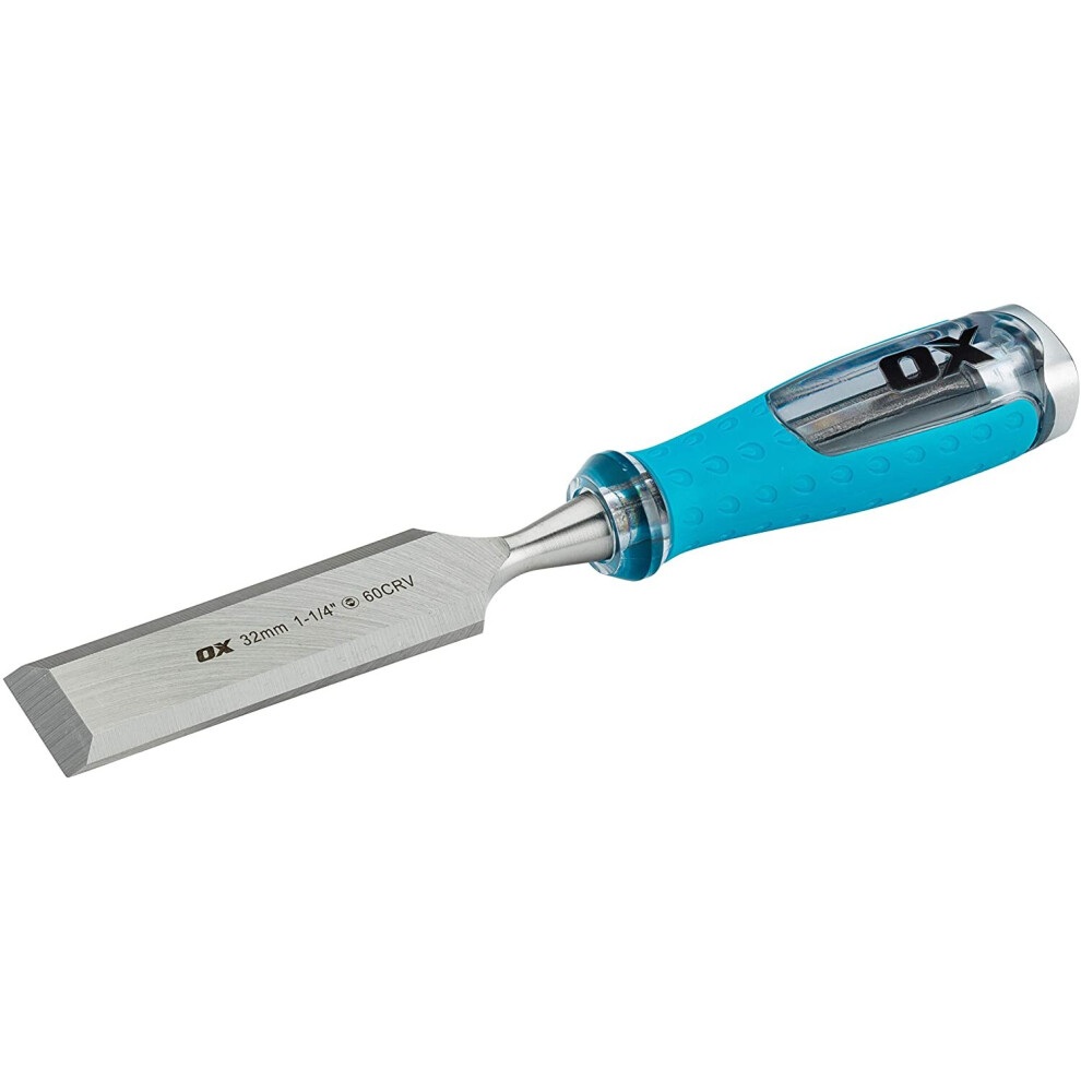 OX Tools OX-P371132 Pro Heavy Duty Wood Chisel-32mm, 32mm