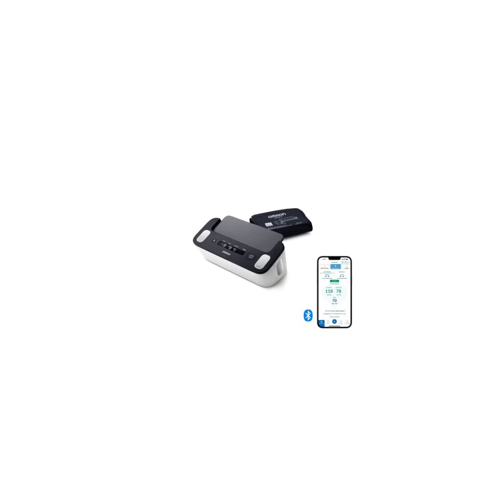 OMRON Complete Smart Home Blood Pressure Monitor And ECG For Hypertension Monitoring And AFib Screening