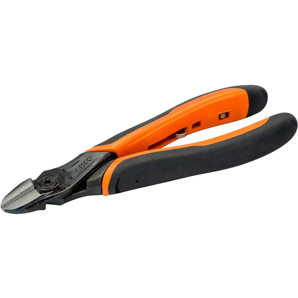 Bahco 2101G-125 2101G Ergo Side Cutting Plier, Spring in Handle, 125mm Length