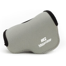 MegaGear Ultra Light Neoprene Camera Case compatible with Panasonic Lumix GX800, GX800, DMC-GF8, DMC-GF7 (12-32mm)