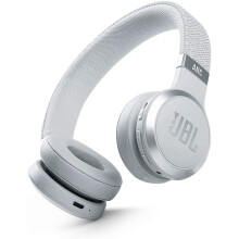 JBL Live 460NC Wireless On-Ear Bluetooth Headphones - White