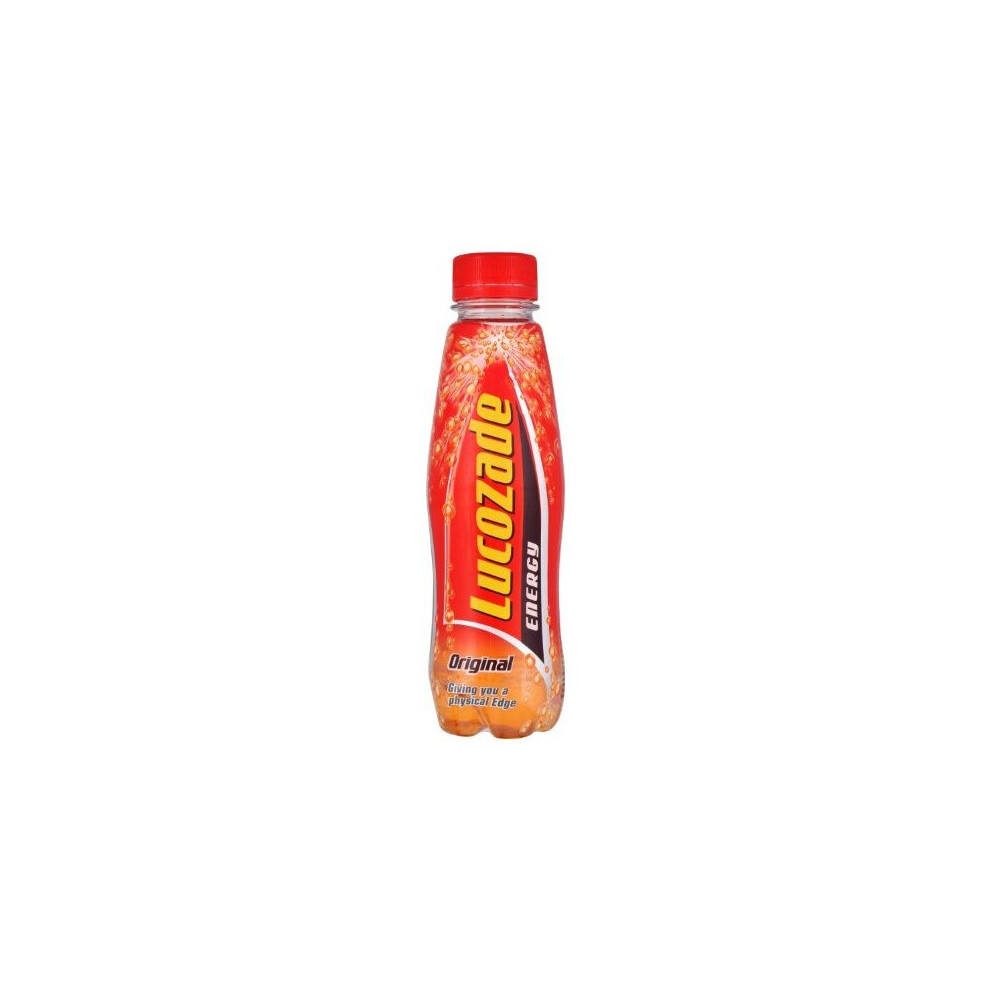 Lucozade Energy Original Drink in Pet Bottle 380 ml (Pack of 24)