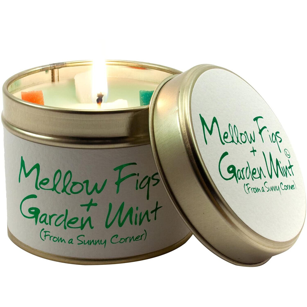 Lily Flame Mellow Figs and Garden Mint, White