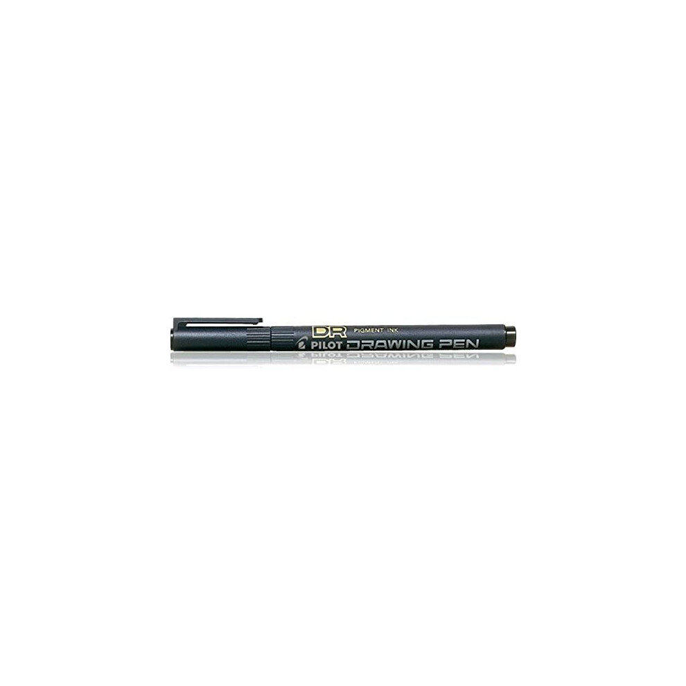 Pilot DR Drawing Pen 03 0.4 mm Tip - Black, Box of 12